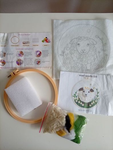 Needle Felting kit "Sheep"