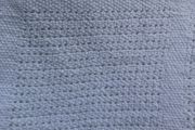 Cellular blanket white cotton for cot or cot bed by Mothercare