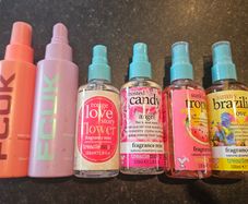Treacle Moon and Fcuk fragrance and body mist