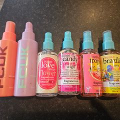 Treacle Moon and Fcuk fragrance and body mist