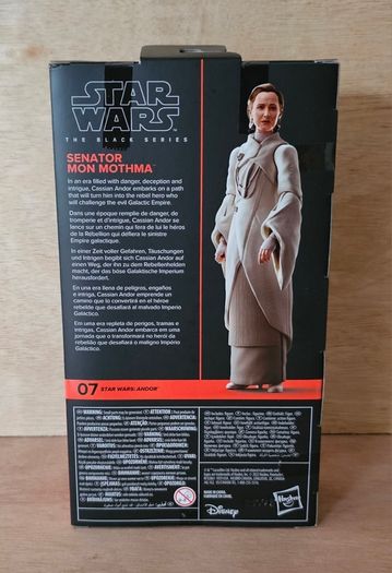 Star Wars Senator Mon Mothma 6" Scale Black Series New & Unopened