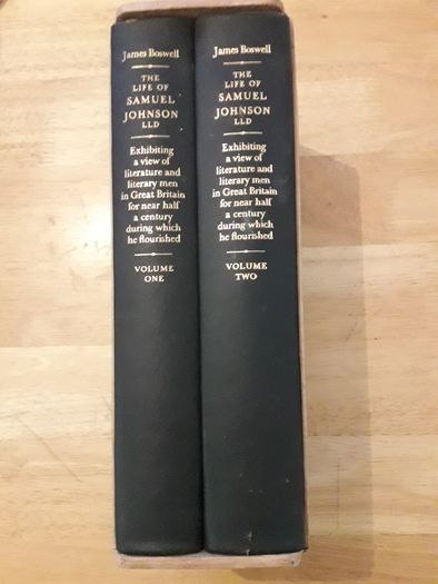 The Life of Samuel Johnson by James Boswell Folio ,1968