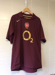 Arsenal Jersey. Official Nike Mens Home Jersey Season 2005/2006. Original From The Time. Not A Modern Remake.