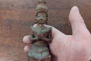 Carved Thai Deity