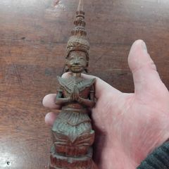 Carved Thai Deity