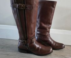 leather boots