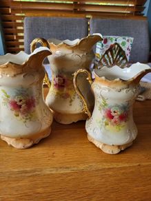 Victorian Royal Devon  antique Jugs