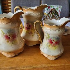 Victorian Royal Devon  antique Jugs