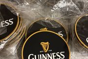 guinness rubber drink coasters