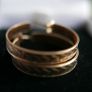 Half hoops 9ct Yellow Gold Stud earrings 3,2g Image 3