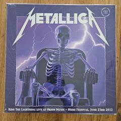 Metallica "Ride The Lightning Live At Orion Music + More Festival June 23rd 2012" Sealed Vinyl Album