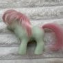 My Little Pony Baby Cuddles G1 1986 Beddy Bye Eye MLP Dirty approx. 7.5 cm. Used sometimes left eye opens only to the middle Please see photos Image 8