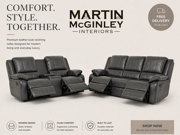 Full Leather Sofa Sets Ready For Delivery