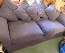 navy blue 3 seater sofa