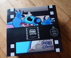 Disney Stitch album crashes pin set