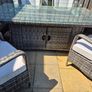 Rattan Rectangle Table with Firepit With 6 Chairs Image 5