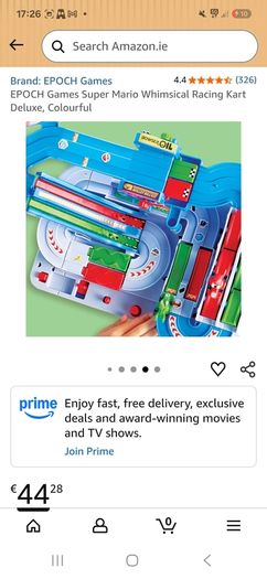 Mario kart Deluxe whimsical racing track