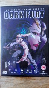DVD Animation Chronicals of Riddick.  Dark Fury