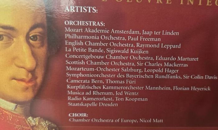 Complete Works of Mozart 170 CD Boxset