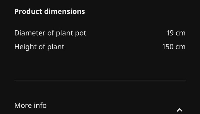 IKEA artificial plant