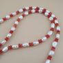 Delicate Freshwater Pearl and Rose Quartz Beads Necklace Image 9