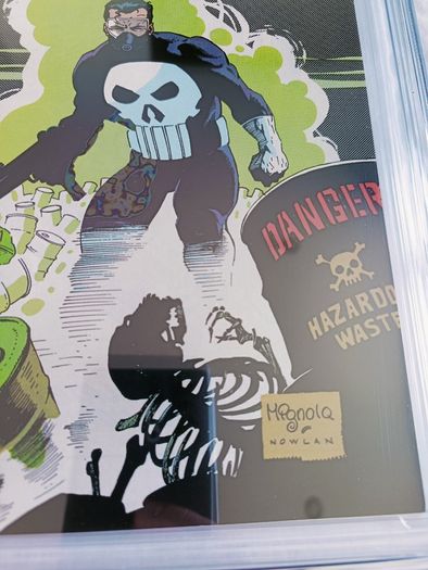 The Punisher  Issue 6 CBCS / CGC 9.6 Certified Graded Comic Framed  DC Marvel