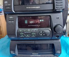 Retro Panasonic SA-CH34 MASH CD STEREO SYSTEM with Tuner & Tape Deck