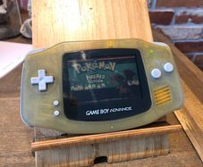 RETRO Heaven - Original Gameboy Advance, original transparent/clear Glacier color #385
