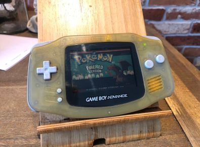 RETRO Heaven - Original Gameboy Advance, original transparent/clear Glacier color #385