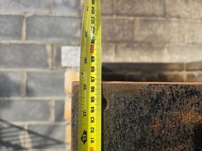 Antique Cast Iron Fireplace Surround