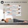 Folding Mattress Single, 15CM Trifold Foldable Mattresses Single Bed, Guest Mattress Memory Foam with Washable Cover, Floor Mattresses for Travel, Camping, Guest Bed, Studio, Dorm Image 2