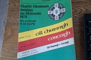1978 All Ireland Hurling Final Programme Kilkenny V Cork