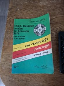 1978 All Ireland Hurling Final Programme Kilkenny V Cork