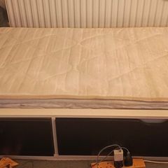 Single Bed with Mattress & 2 Storage Drawers