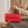 Leather Wallet for Women Card Holder Purse, Multi Compartment Clutch Wallet Image 4