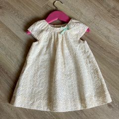 Zara baby  linen dress new, 12-18 m