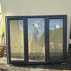 Brand New Double Glazed uPVC Window Approx 1600 x 1300mm  Anthracite Grey