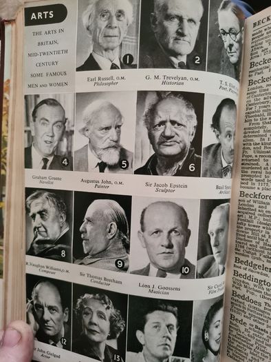The Modern University Encyclopaedia  1957 LARGE VOLUME BOOK.