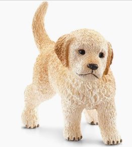 schleich golden retriever puppy toy figurine 16396