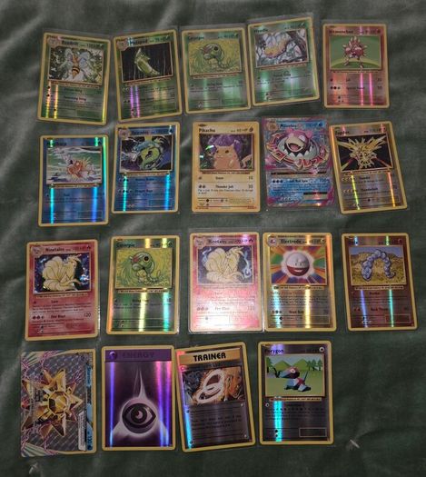 Pokemon XY Evolutions English - 19 Card Lot - NM/LP Reverse Holo Rare XY Evolutions Pokemon 2016