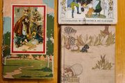 Children's Books. 1x Old Mother Hubbard. 2 X The Gingerbread Man. 3x The Childs Garden Of Verse. By Robert Louis Stevenson Illustrated.