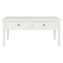 Coffee Table White 100x55x45 cm Wood Image 3