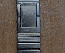 1960s watch rallye style bracelet