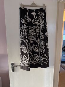 Cotton maxi skirt