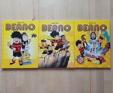 Beano Annuals 2021, 2022, 2024 (Hardback Comic Books Collection NEW)