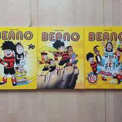 Beano Annuals 2021, 2022, 2024 (Hardback Comic Books Collection NEW)