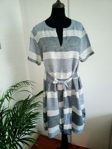 Linen dress Brand new Monsoon size 14 12