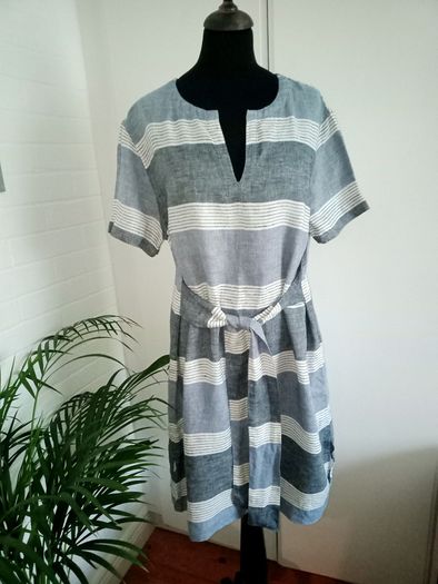 Linen dress Brand new Monsoon size 14 12