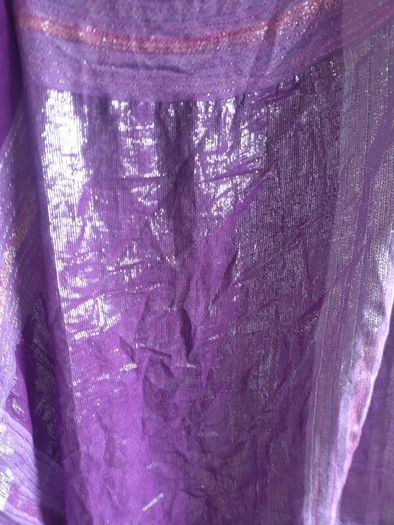 Purple silver scarf never worn