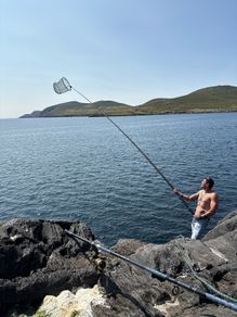 fishing 6 m 18 feet long net strong and travel friendly sea lake river cliff fishing rocks etc